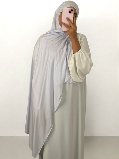 Hijab Jersey orlo cucito 50% cotone 50% viscosa