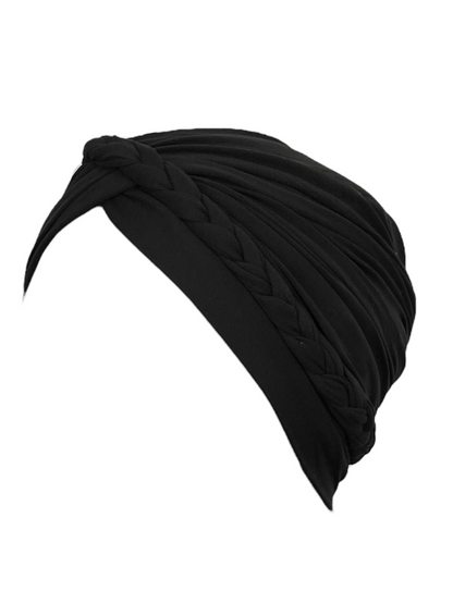 Turbante intrecciato 50% cotone 50% viscosa