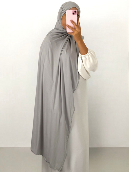 Hijab Jersey orlo cucito 50% cotone 50% viscosa