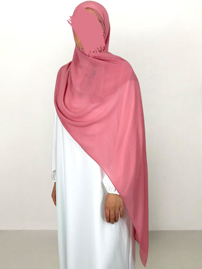 Hijab moussline plisse 100% viscosa