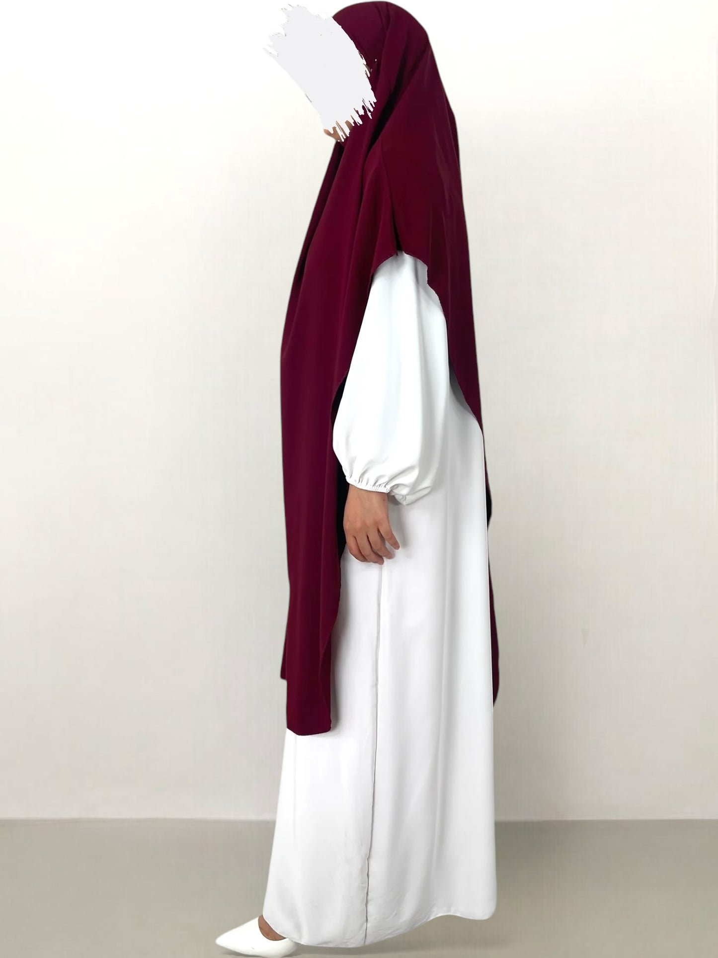 Hijab Khimar Medina harir lungo 155cm