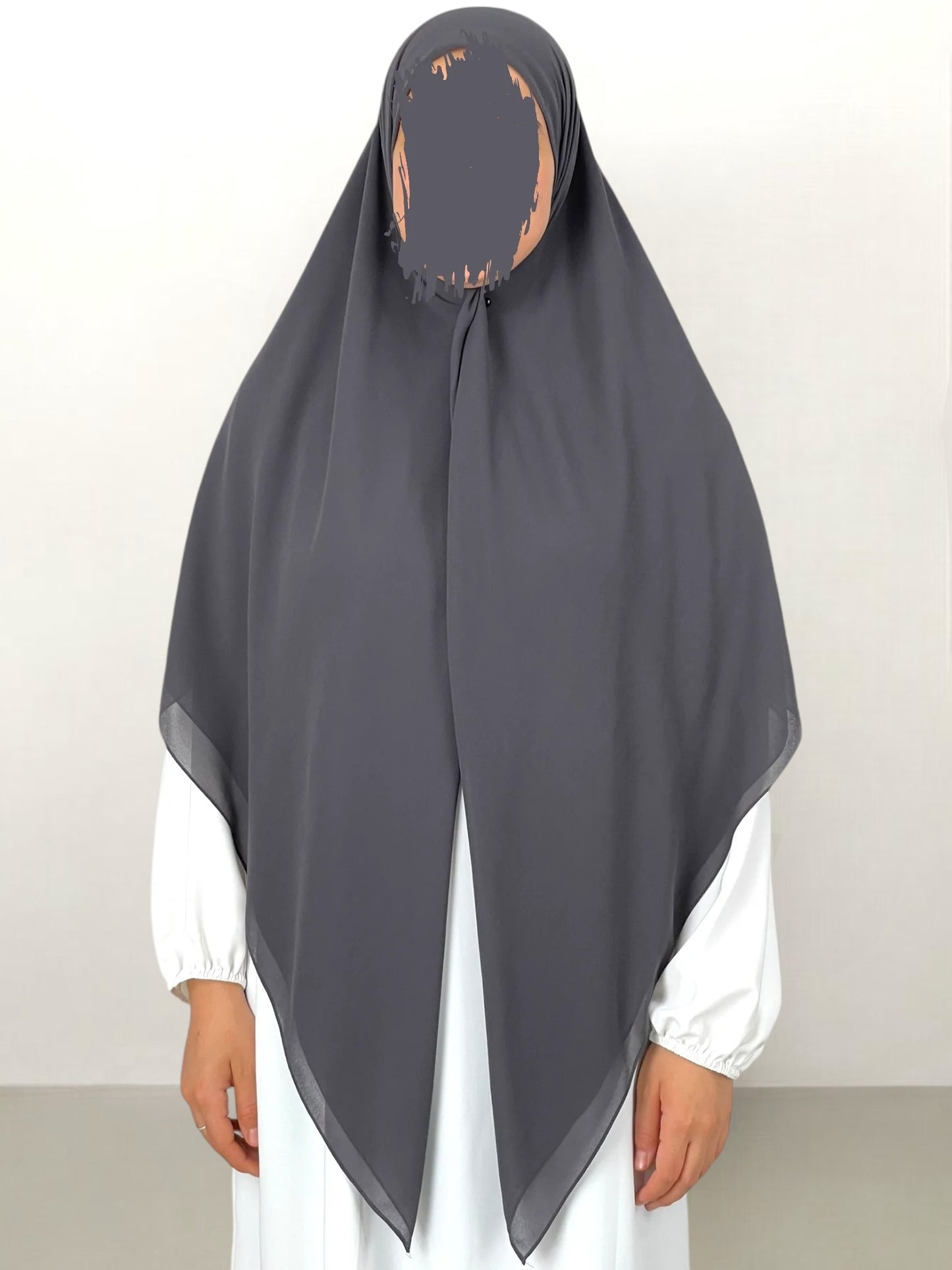 Hijab moussline quadrato 140x140 cm 100% viscosa