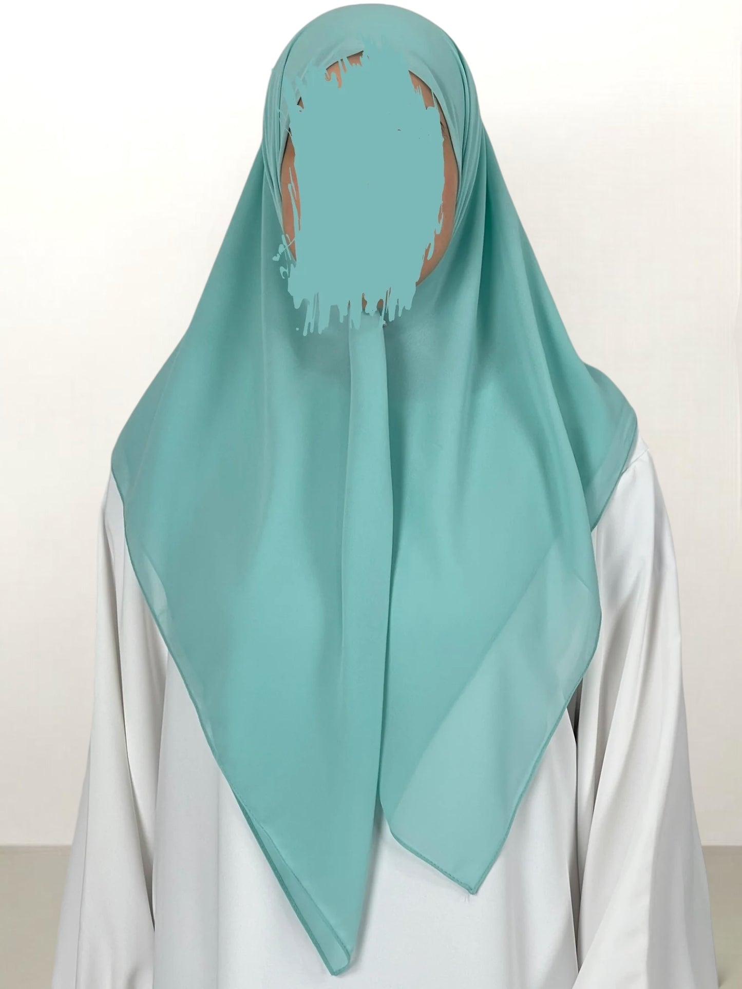 Hijab moussline 100x100cm 100% viscosa