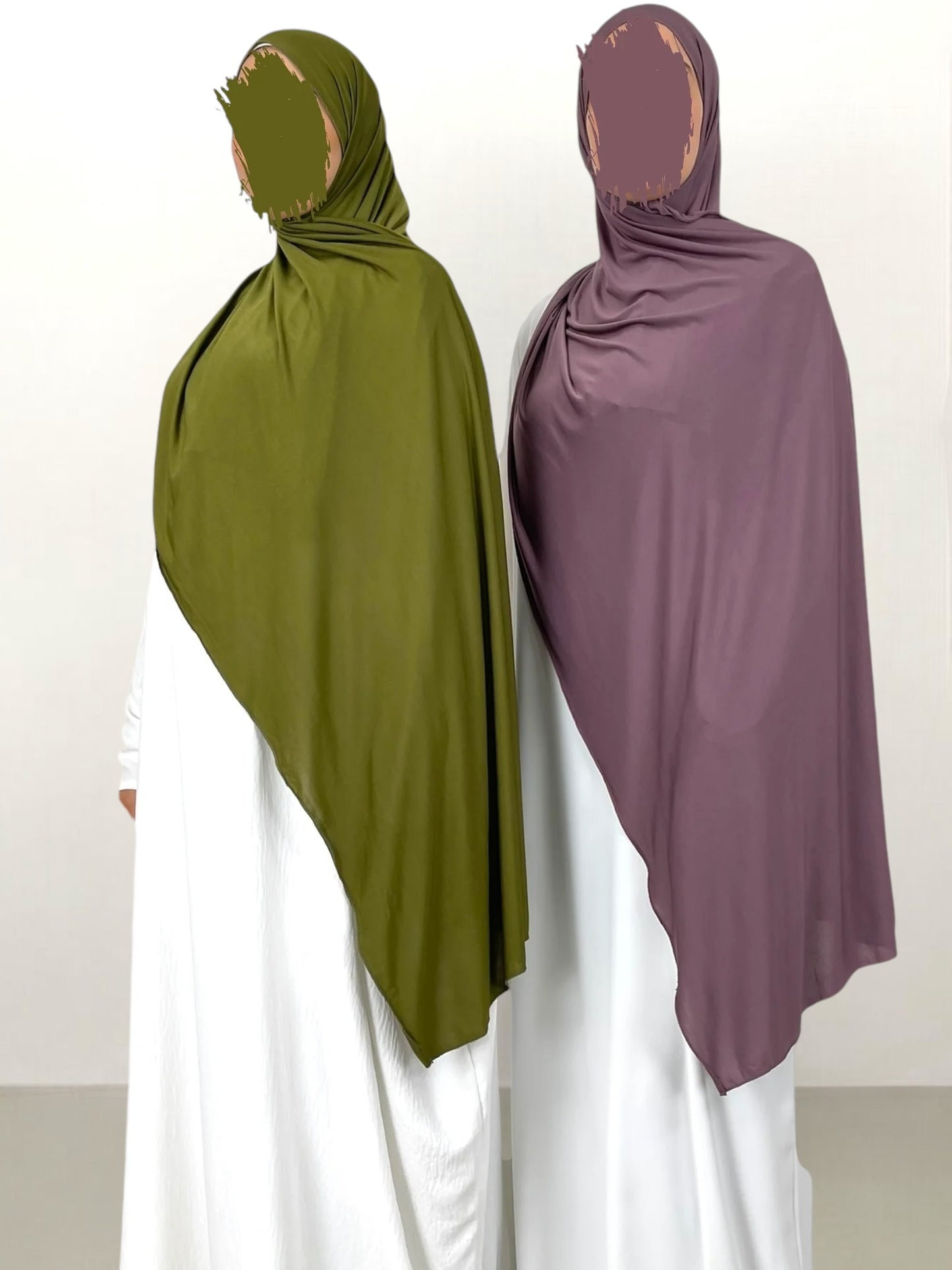 Hijab Jersey premium 205g 50% cotone 50% viscosa