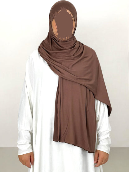 Hijab pronto 50% cotone 50% viscosa