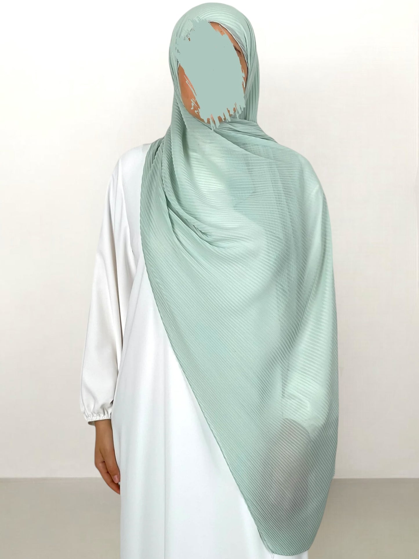 Hijab moussline plisse 100% viscosa