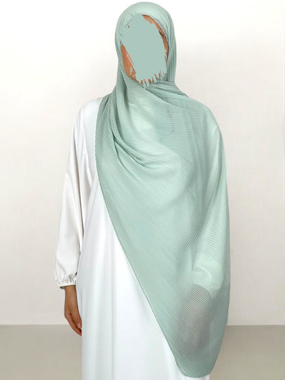 Hijab moussline plisse 100% viscosa