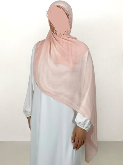 Hijab moussline plisse 100% viscosa