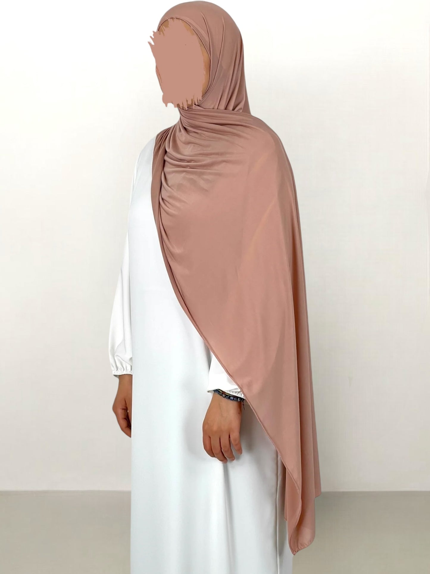 Hijab Jersey premium 205g 50% cotone 50% viscosa