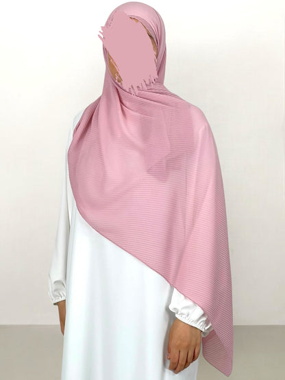 Hijab moussline plisse 100% viscosa