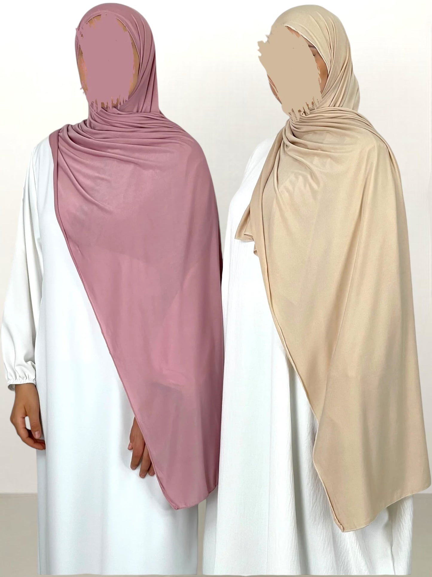 Hijab Jersey premium 205g 50% cotone 50% viscosa