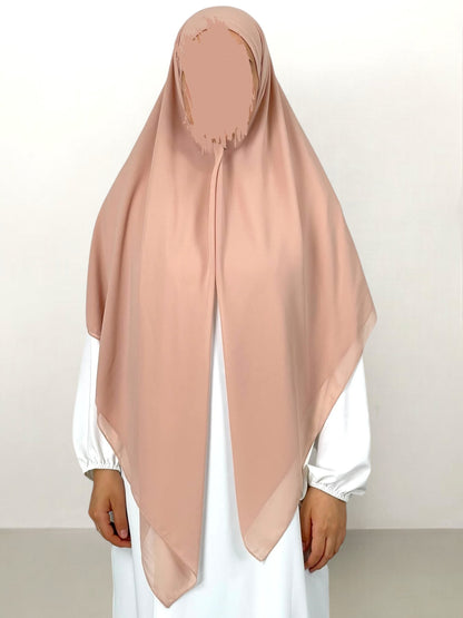 Hijab moussline quadrato 140x140 cm 100% viscosa