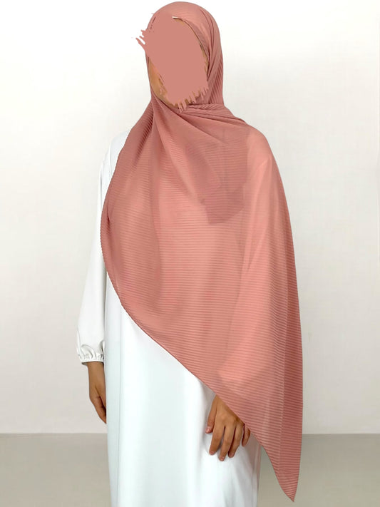 Hijab moussline plisse 100% viscosa