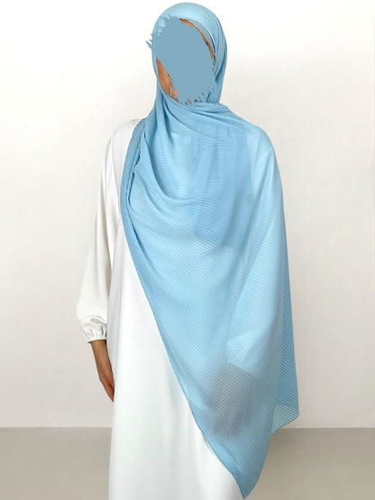 Hijab moussline plisse 100% viscosa