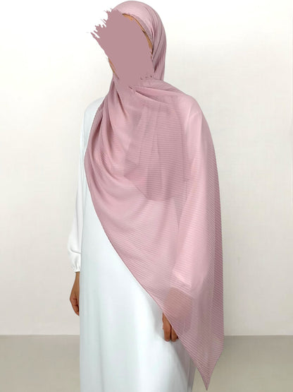 Hijab moussline plisse 100% viscosa