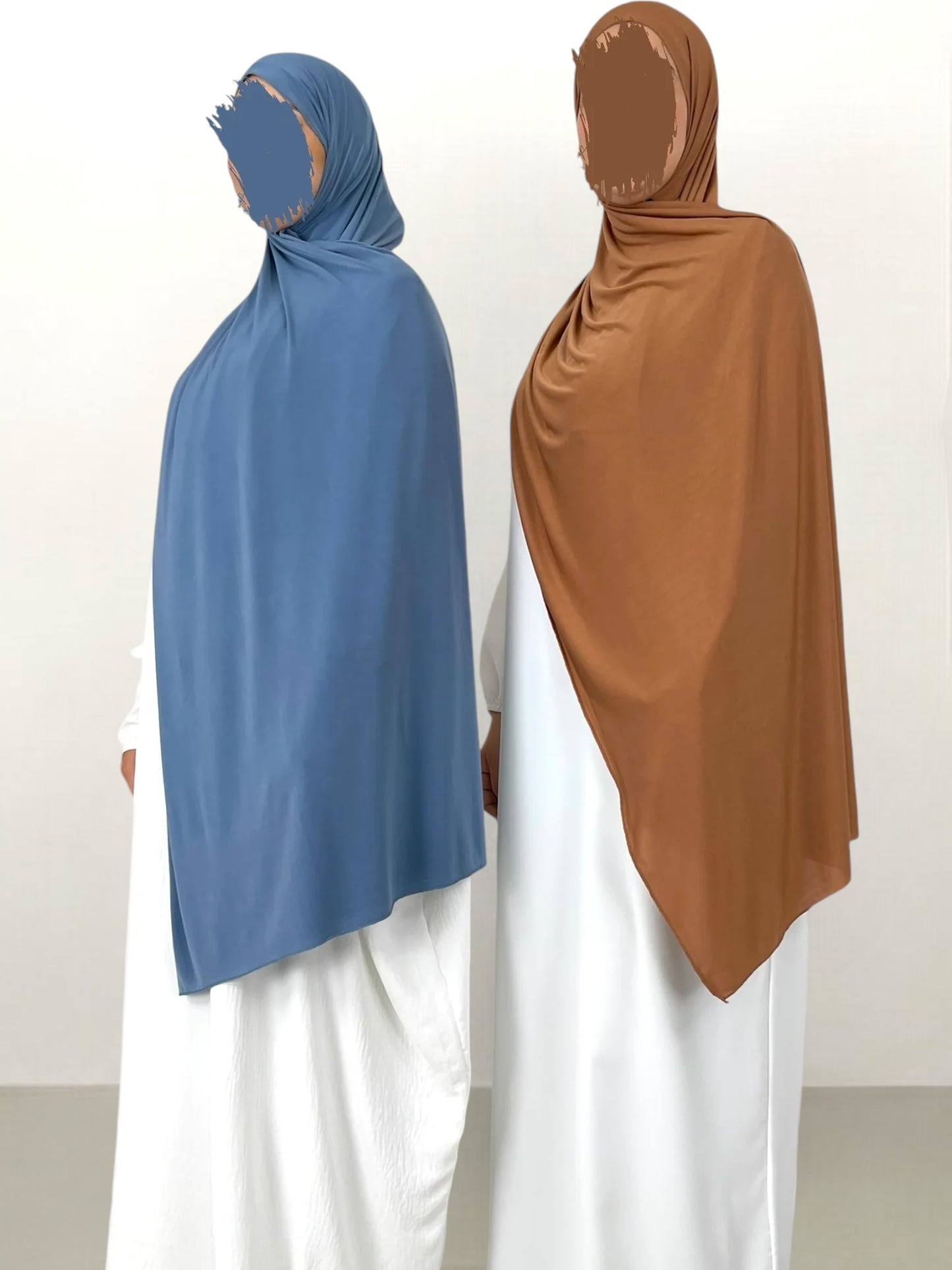 Hijab Jersey premium 205g 50% cotone 50% viscosa