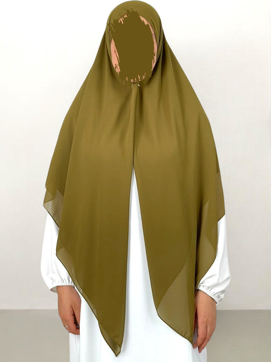 Hijab moussline quadrato 140x140 cm 100% viscosa