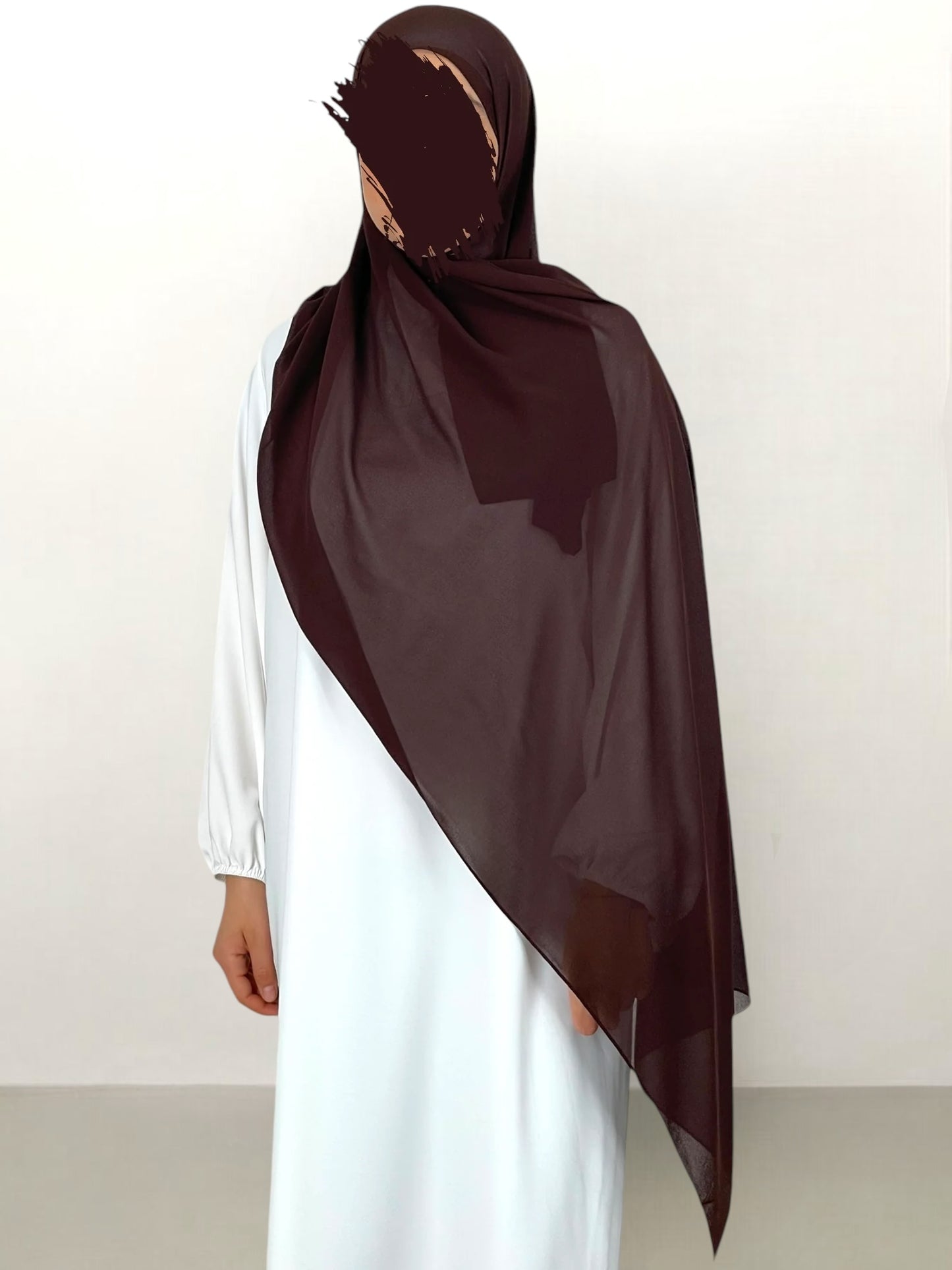 Hijab moussline 170x70 cm 100% viscosa