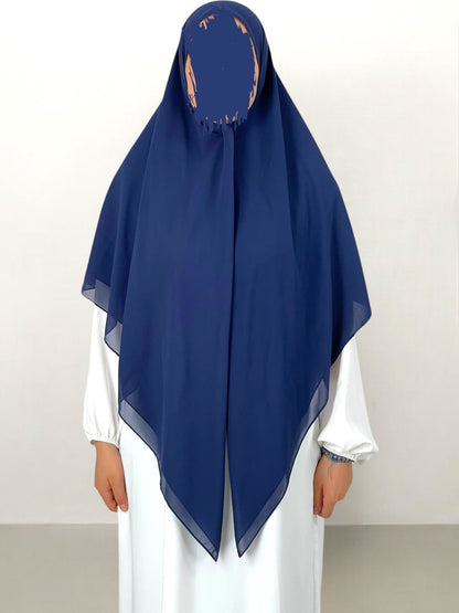 Hijab moussline quadrato 140x140 cm 100% viscosa