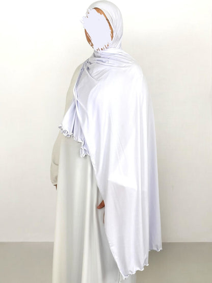 Hijab jersey froufrou 50% cotone 50% viscosa