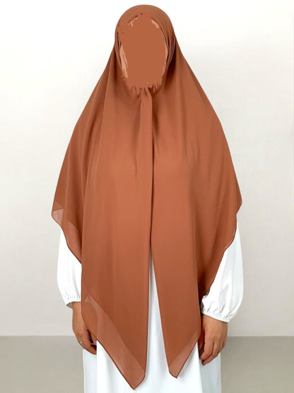 Hijab moussline quadrato 140x140 cm 100% viscosa