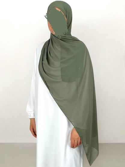 Hijab moussline 170x70 cm 100% viscosa